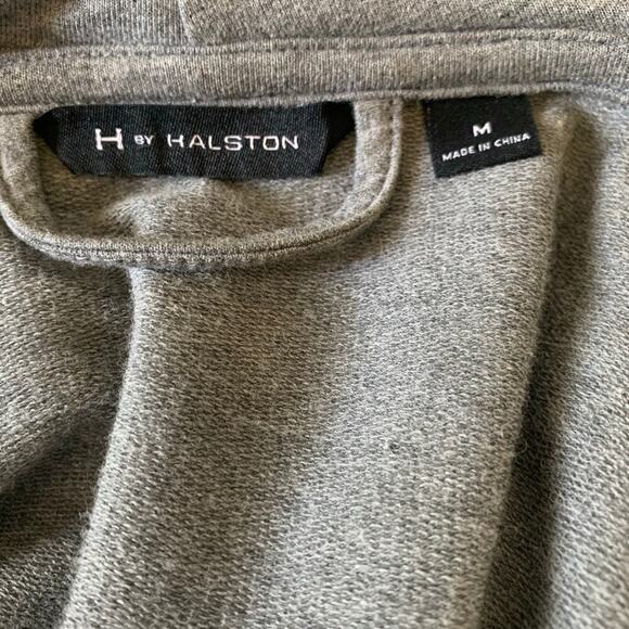 H by Halston Gray Open Jacket with Pockets Size Medium - Picture 5 of 11